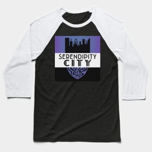 Serendipity City Cover Baseball T-Shirt